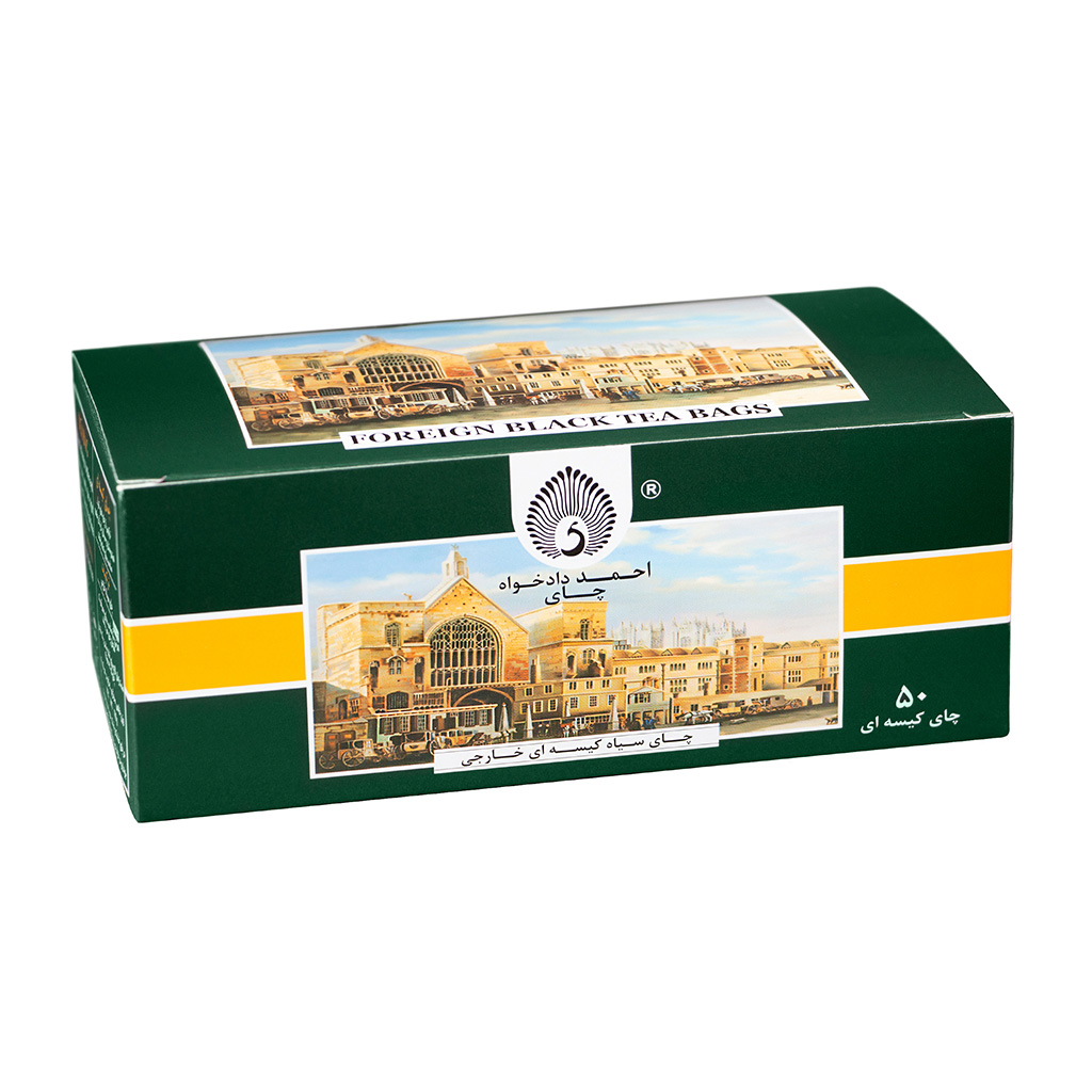 چای تی بگ 50 عددی ساده سیلان و کنیا